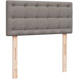  Krevet s oprugama i madracem smeđesivi 100 x 200 cm od tkanine | shoptok.hr