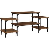 Maison Chic TV omarica - TV stojalo - Televizijska omarica rjavi hrast 117x35x52 cm inženirski les, (21698778) Cene