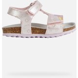 Geox Light Pink Girls Sandals Chalki - Girls | Shoptok.si