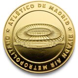 Atletico De Madrid Kolekcionarska kovanica Atl&amp;eacute;tico de Madrid - Metropolitano Slike