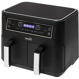 Home Cvrtnik na vroči zrak z dvojno košaro, 2460W, 2 x 3.8 lit - HG AF 24 | Shoptok.si