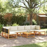 vidaXL 8-dijelna set vrtnih sofa s jastucima masivno bagremovo drvo | shoptok.hr