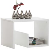 Furnova FMD Klubska mizica 2 v 1 59,1x35,8x37,8 cm bela, (21914690) | Shoptok.si