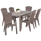 Curver Baštenska garnitura Futura 6 kapućino CU 209265/CU 209720 6kom