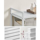 Vasagle košara za perilo, bela, BLH101W01 | Shoptok.si