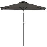  Vrtni suncobran s čeličnom šipkom antracit 225 x 225 x 212 cm | Eponuda.com