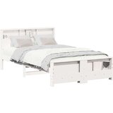  Konstrukcija postelje Bela 120 x 190 cm Konstruiran les, (5000124119) | Shoptok.si