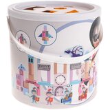  Set drvenih kocki za gradnju dvorca s vitezovima | shoptok.hr