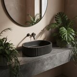 REA Bath Umivalnik na podstavku Margaret Black | Shoptok.si