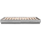  Okvir za krevet boja hrasta 150x200 cm od konstruiranog drva | shoptok.hr