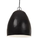 vidaXL Industrijska viseća svjetiljka 25 W crna okrugla 42 cm E27
