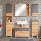 Premium Living Visoka Omara Float, Hrast, Antracit | Shoptok.si