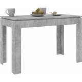  Blagovaonski stol boja betona 120x60x76 cm konstruirano drvo | shoptok.hr