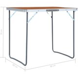  Sklopivi stol za kampiranje s metalnim okvirom 80 x 60 cm | shoptok.hr