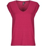 Pieces PCBILLO TEE LUREX STRIPES Ružičasta | shoptok.hr