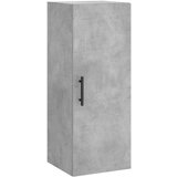  Visoka komoda siva betona 34 5x34x180 cm od konstruiranog drva | shoptok.hr
