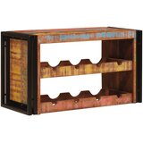  Stalak za vino Smeđa 80 x 45 x 33 cm Čvrsto reciklirano drvo | shoptok.hr