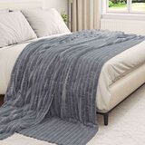  Odeja Temno siva 240 x 220 cm Flis, (5000288244) | Shoptok.si