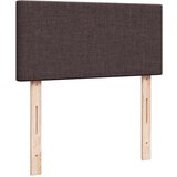  Box spring postelja z vzmetnico temno rjava 90x200 cm blago, (21304422) | Shoptok.si