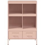  Visoka komoda ružičasta 68x39x101,5cm od čelika | shoptok.hr