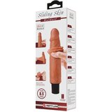 Pretty Love Waldorf Sliding Skin Vibrator 21,5cm Brown | Shoptok.si