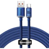 Baseus Crystal Shine kabel USB na USB-C 5A100W1.2m (modra) | Shoptok.si