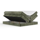 Maison de Rêve Temno zelena boxspring postelja s prostorom za shranjevanje/brez vzglavja 140x200 cm Juniper – | Shoptok.si