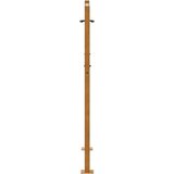 vidaXL Vrtna vrata 105x130cm preperevanje oblikovanje jeklenimi valovi | Shoptok.si