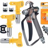 Rosfix TURBOJET TJ1 BRIZGALNA PIŠTOLA + ULTRA SPRAY ŠOBA ZA BARVANJE MODEL 513, 517, 519, (21746481) | Shoptok.si