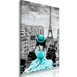  Slika - Paris Colour (1 Part) Vertical Green 40x60 | shoptok.hr