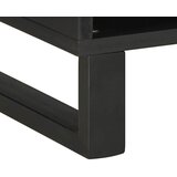  TV ormarić crni 100 x 33 x 46 cm od masivnog drva manga Crna | Shoptok.si