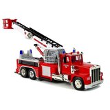 Lean_Toys Gasilsko vozilo 60 cm raztegljiva vrtljiva lestev R/C zvočna sirena | Shoptok.si