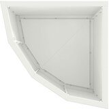  Kutni Sadič Bijelo 30 x 30 x 35 cm Čelik | shoptok.hr