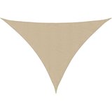 vidaXL Senčno jadro oksford blago trikotno 4x5x5 m bež, (20729281) | Shoptok.si
