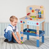 Tooky Toy Tooky igračka drveni stol za DIY radionicu | shoptok.hr