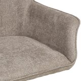 MID.YOU NASLANJAČ, les, kovina, tekstil črna, rjavosiva | Shoptok.si