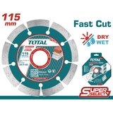 Total Dijamantna rezna ploča 115 mm / INDUSTRIAL (TAC21111512) | shoptok.hr