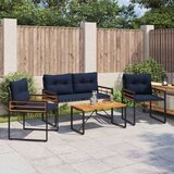  Set vanjskog namještaja s jastukom 4 pcs Mornarska | shoptok.hr
