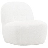 Venture Home lounge fotelja Mahla 70 &amp;times; 82 &amp;times; 77 cm, bijela Slike