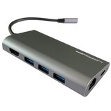LC Power usb 3.0/USB-C hub - hdmi / micro sd čitač kartica | LC-HUB-C-MULTI-5