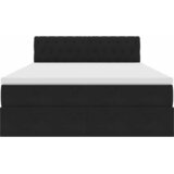  s od storage s uzglavljem Crna 140 x 200 cm Baršun | shoptok.hr