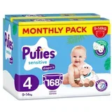 pelene veličina 4 (9-14kg) mesečni box, 168kom