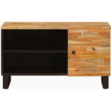 TV ormar s policom Smeđa 80 x 31 5 x 46 cm Čvrsto drvo manga | shoptok.hr