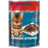 Premiere Cat Tender Stripes Govedina 85g vrečka Cene