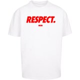 Mister Tee Men's T-shirt Football's Coming Home Respect white Cene
