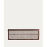 Kave Home Vzglavje iz masivnega jesena v temni naravni barvi 195x70 cm Beyla – | Shoptok.si