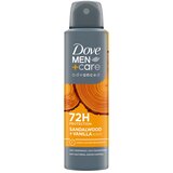 Dove Men+Care Dezodorans Sandalwood + Vanila 150ml | ePonuda.com