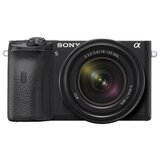 Sony Alpha 6600 fotoaparat kit (18-135mm objektiv), črn cene