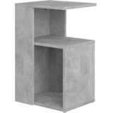  Bočni stolić boja betona 36 x 30 x 56 od konstruiranog drva | shoptok.hr