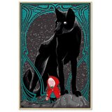  Slika - Red Riding Hood (1 Part) Vertical 40x60 U prirodnom drvenom okviru | shoptok.hr